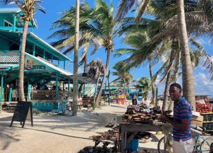 Ambergris Caye San Pedro Belize coastline