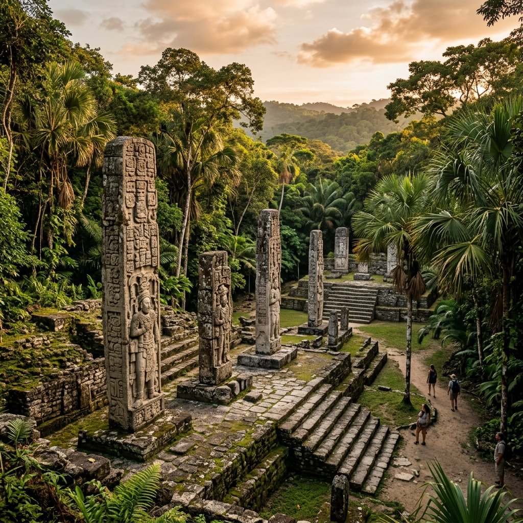 Nim Li Punit Maya Ruins and Living Maya Experience from Placencia Belize tour photo