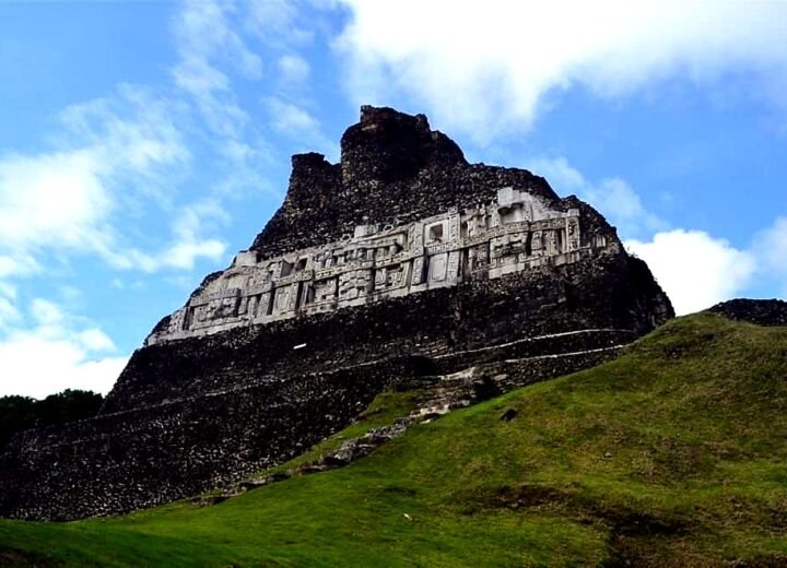 Xunantunich Maya ruin El Castillo in Belize